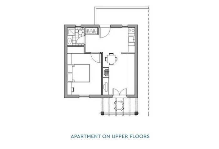 Upper floor suite
